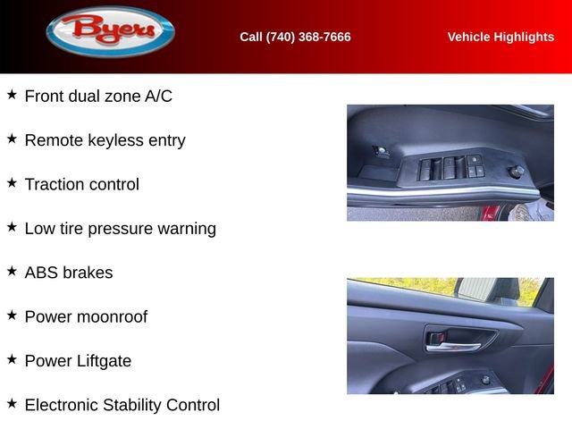 Used 2023 Toyota Highlander XSE AWD/4WD image 12