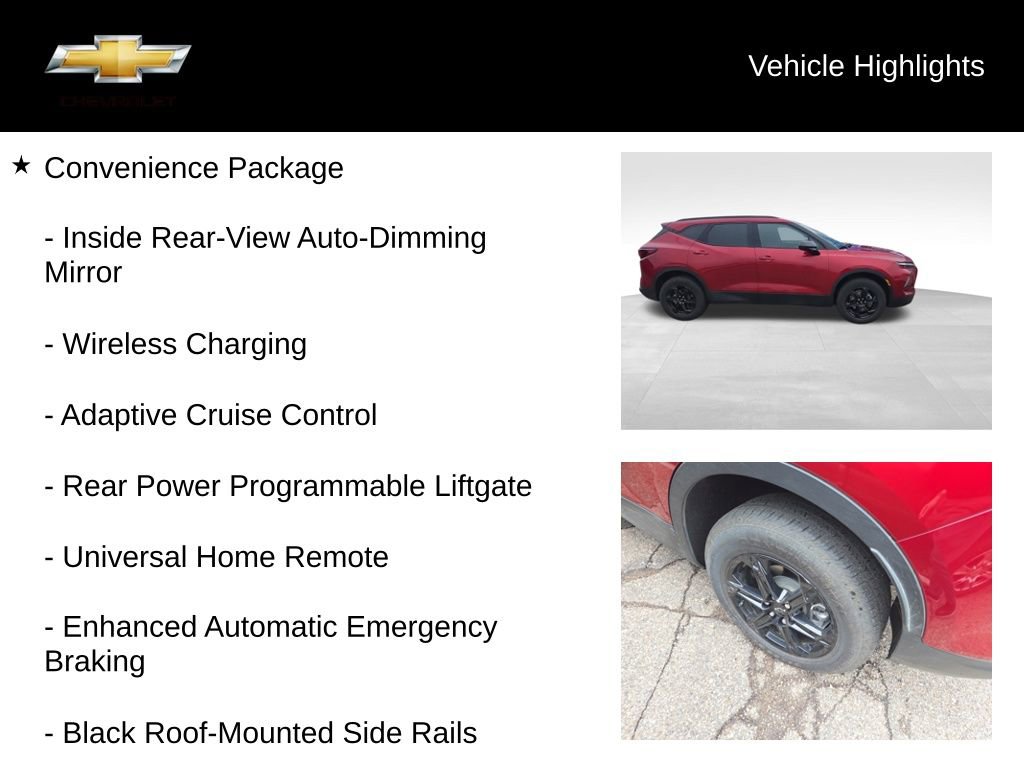 Used 2024 Chevrolet Blazer LT w/ Convenience Package FWD image 17