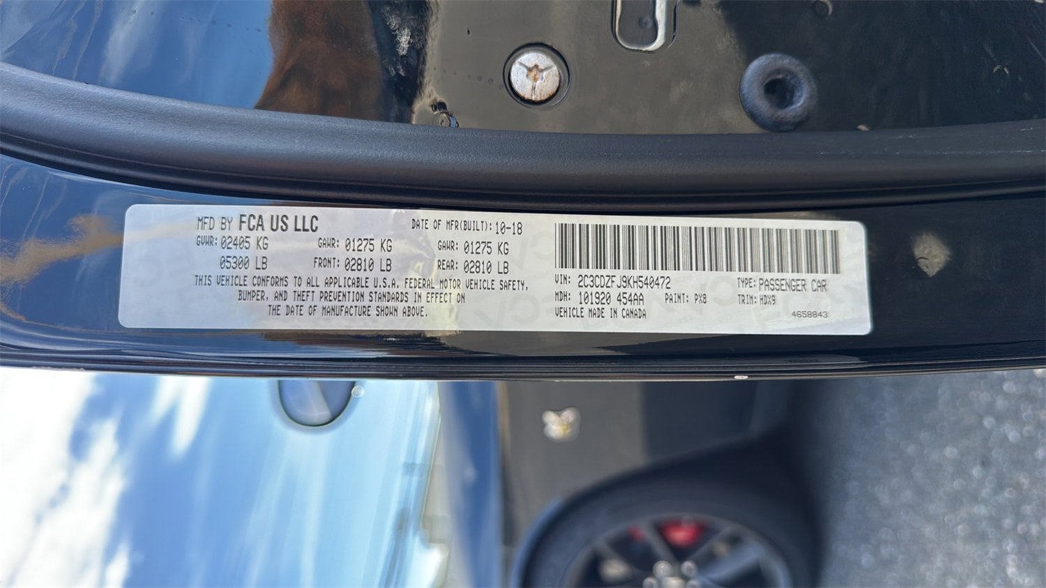 Used 2019 Dodge Challenger R/T Scat Pack w/ Shaker Package image 12