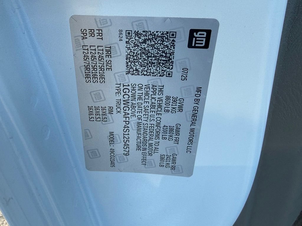 Used 2025 Chevrolet Express 2500 w/ Driver Convenience Package RWD image 48