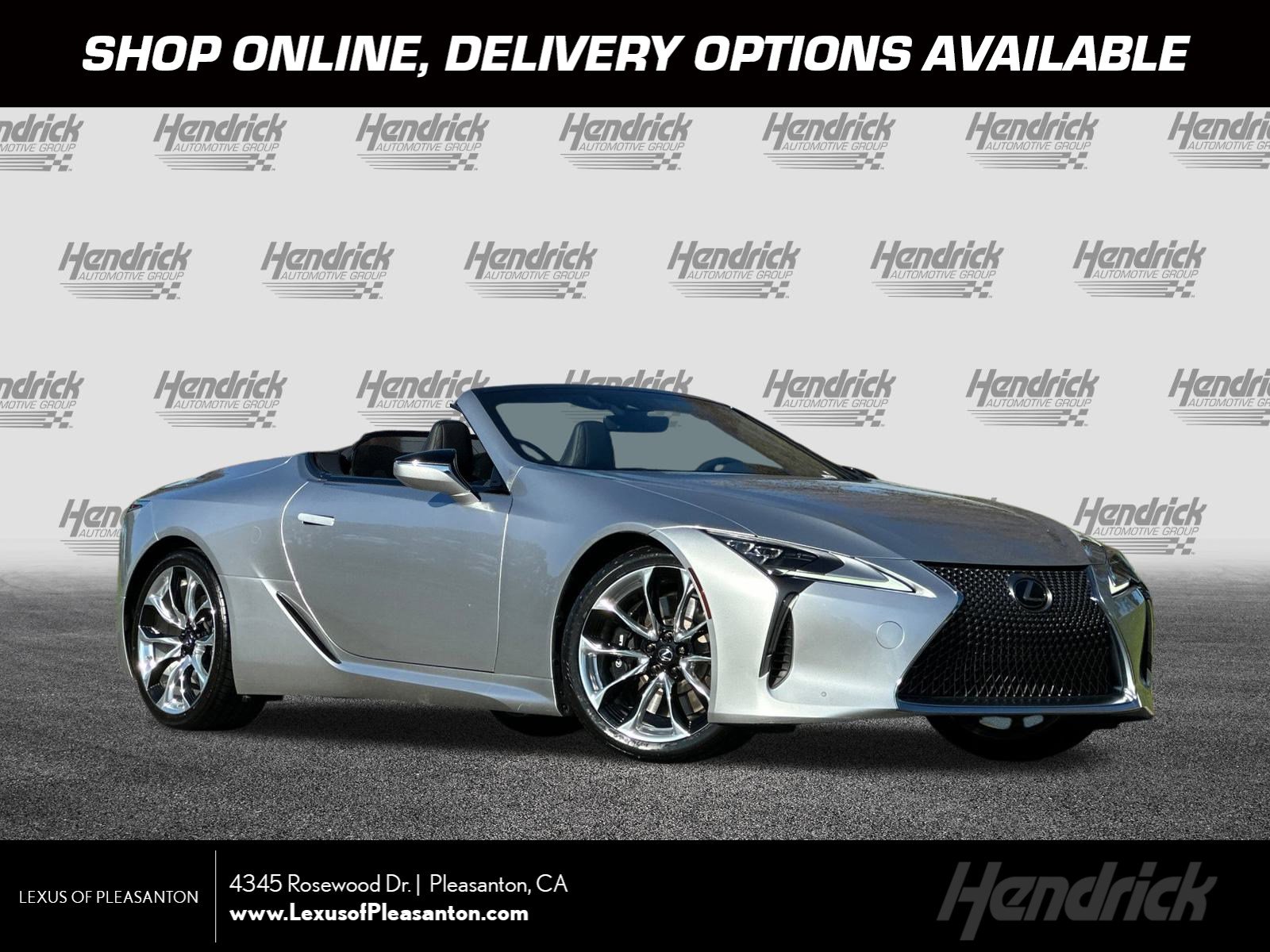 Certified 2021 Lexus LC 500 Convertible