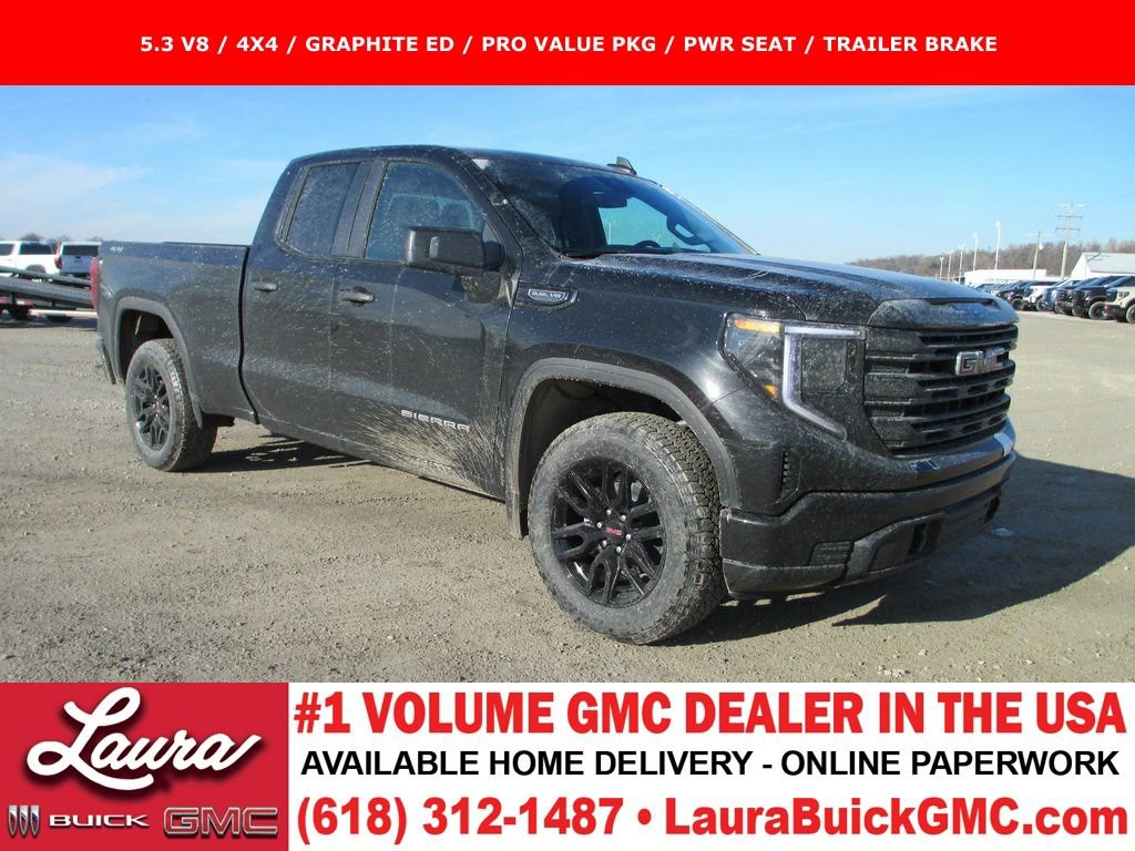 New 2026 GMC Sierra 1500 Pro w/ Graphite Edition