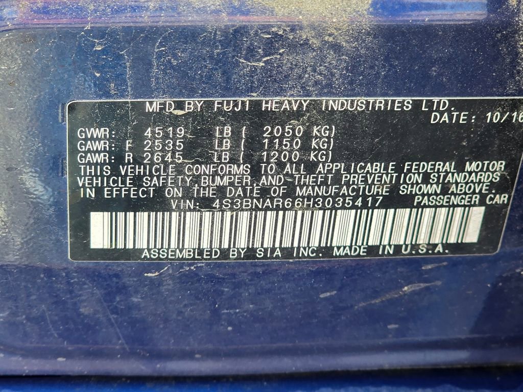 Used 2017 Subaru Legacy 2.5i Sport image 23