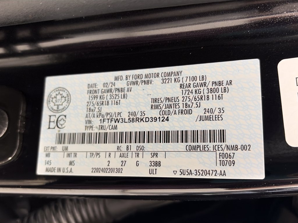 Used 2024 Ford F150 XLT AWD/4WD image 9