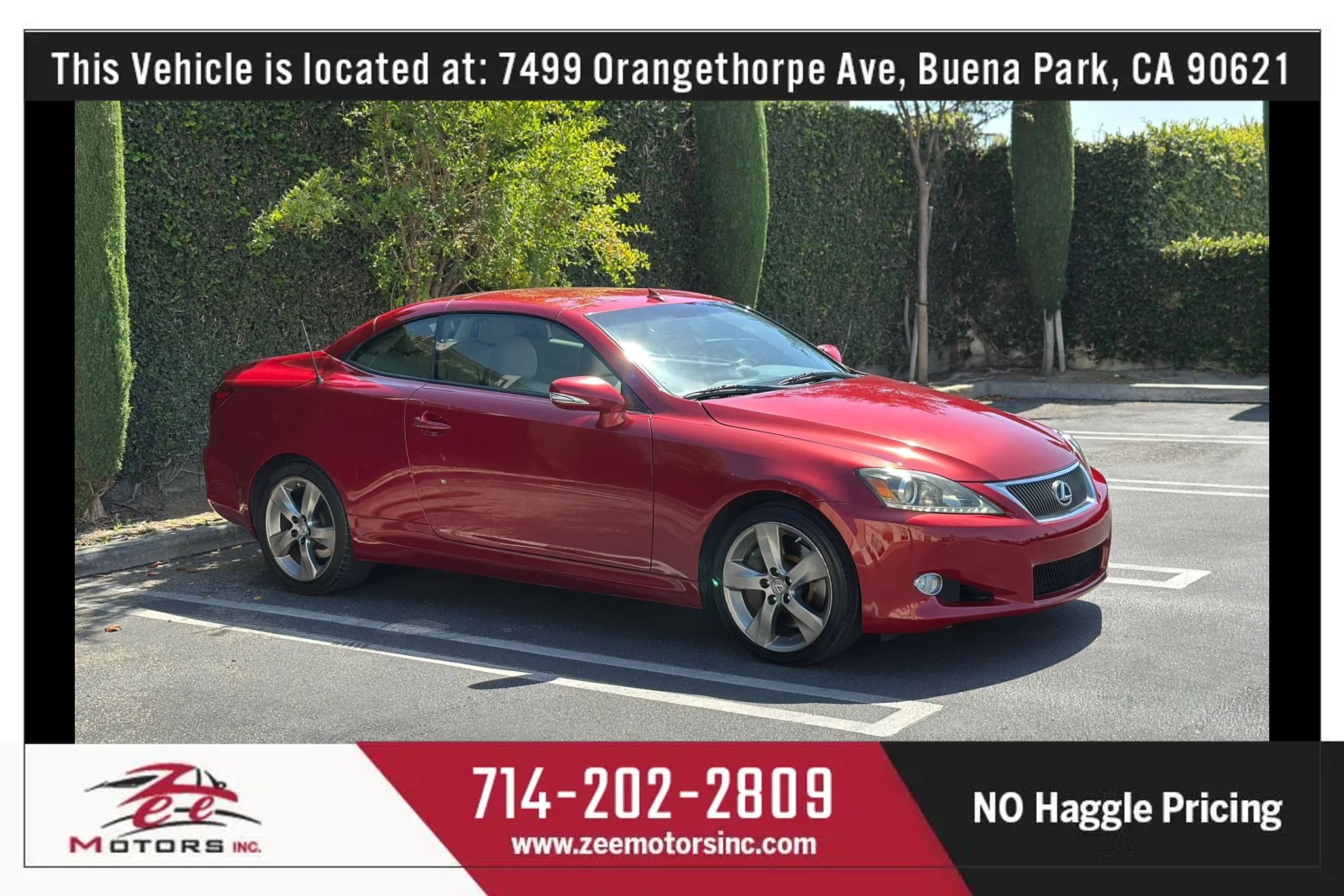 Used 2014 Lexus IS 350C w/ Navigation System Package RWD image 4