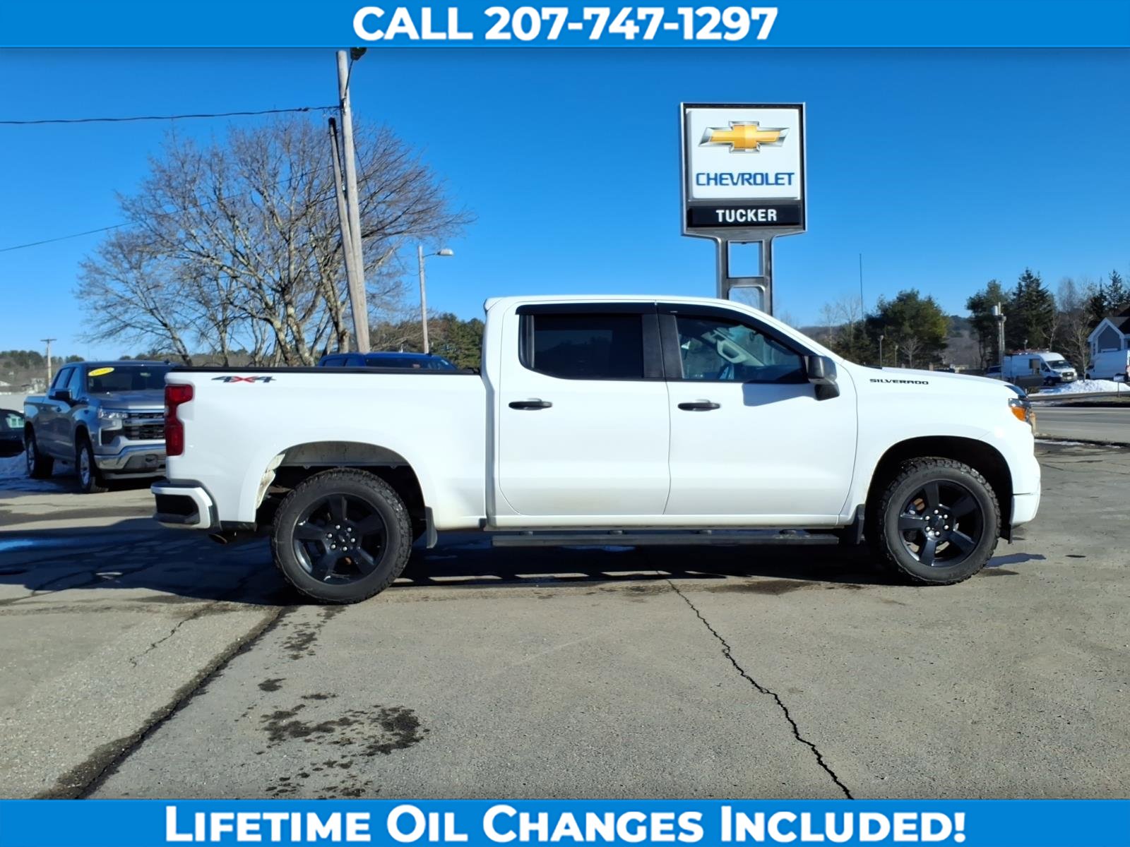 Used 2023 Chevrolet Silverado 1500 Custom w/ LPO, Dark Essentials Package image 4