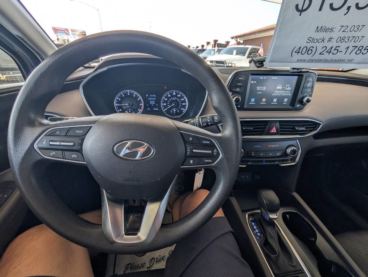 Used 2019 Hyundai Santa Fe SE AWD/4WD image 10
