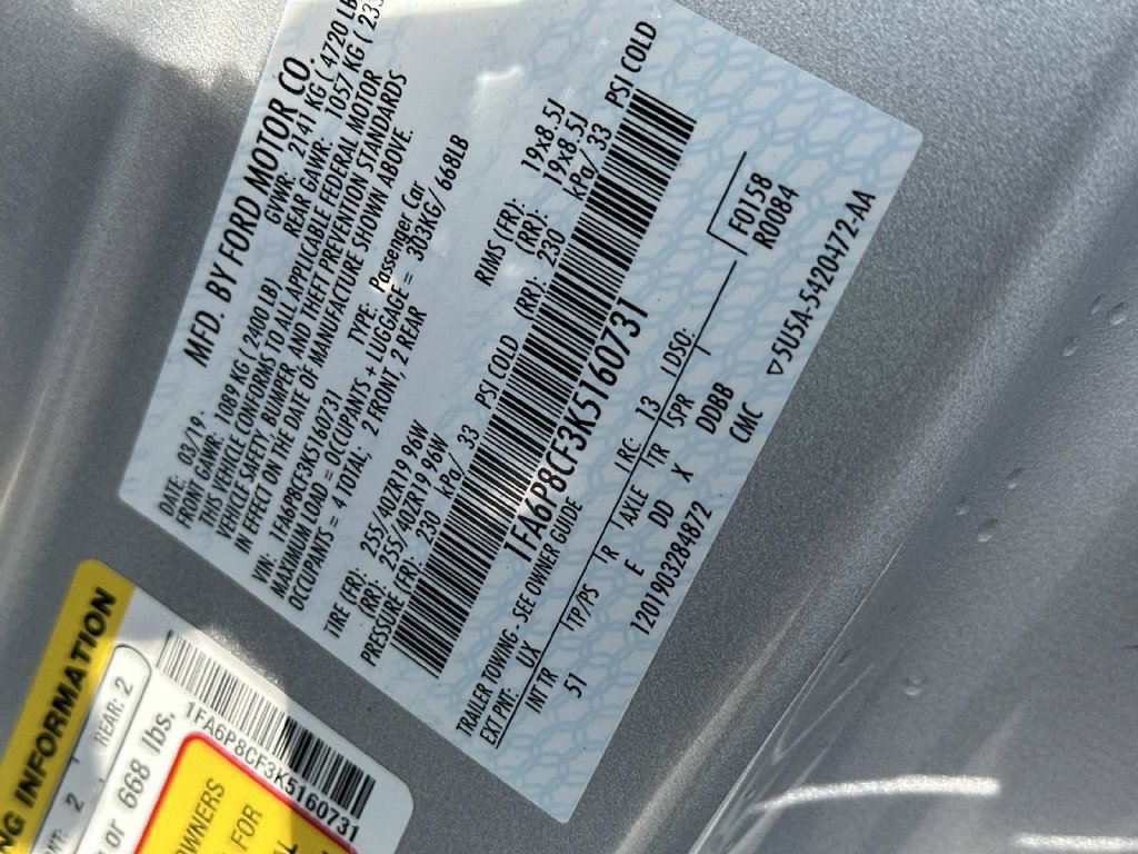 Used 2019 Ford Mustang GT Premium w/ Equipment Group 401A RWD image 17
