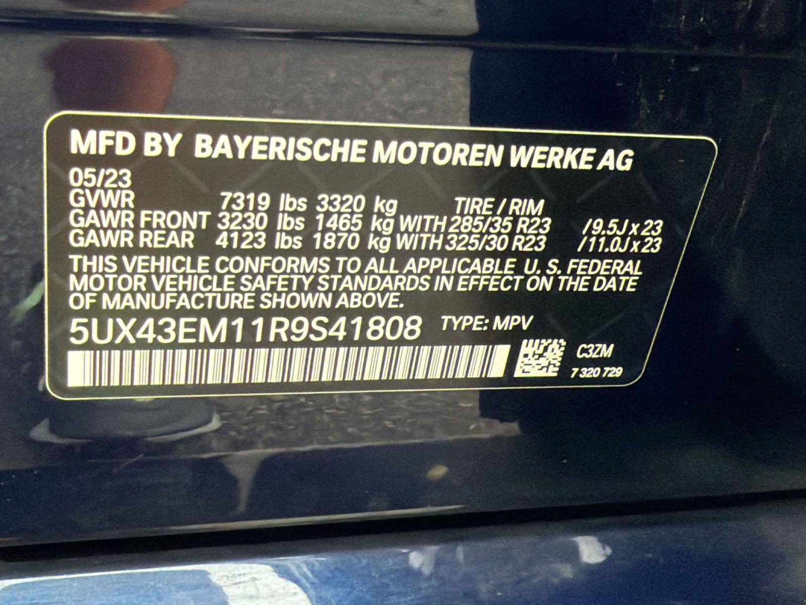 Certified 2024 BMW ALPINA XB7 AWD/4WD image 21