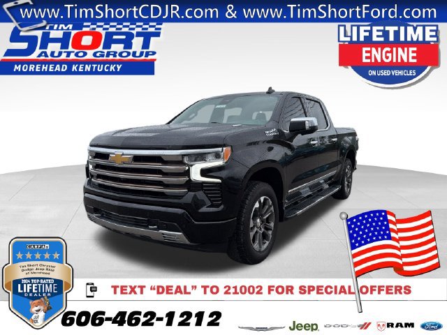 Used 2022 Chevrolet Silverado 1500 High Country w/ Z71 Off-Road Package AWD/4WD 360° Tour