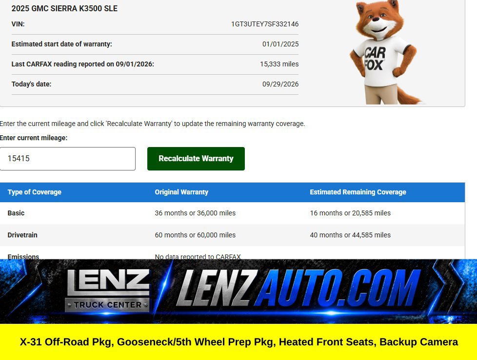 Used 2025 GMC Sierra 3500 SLE w/ SLE Convenience Package AWD/4WD image 65