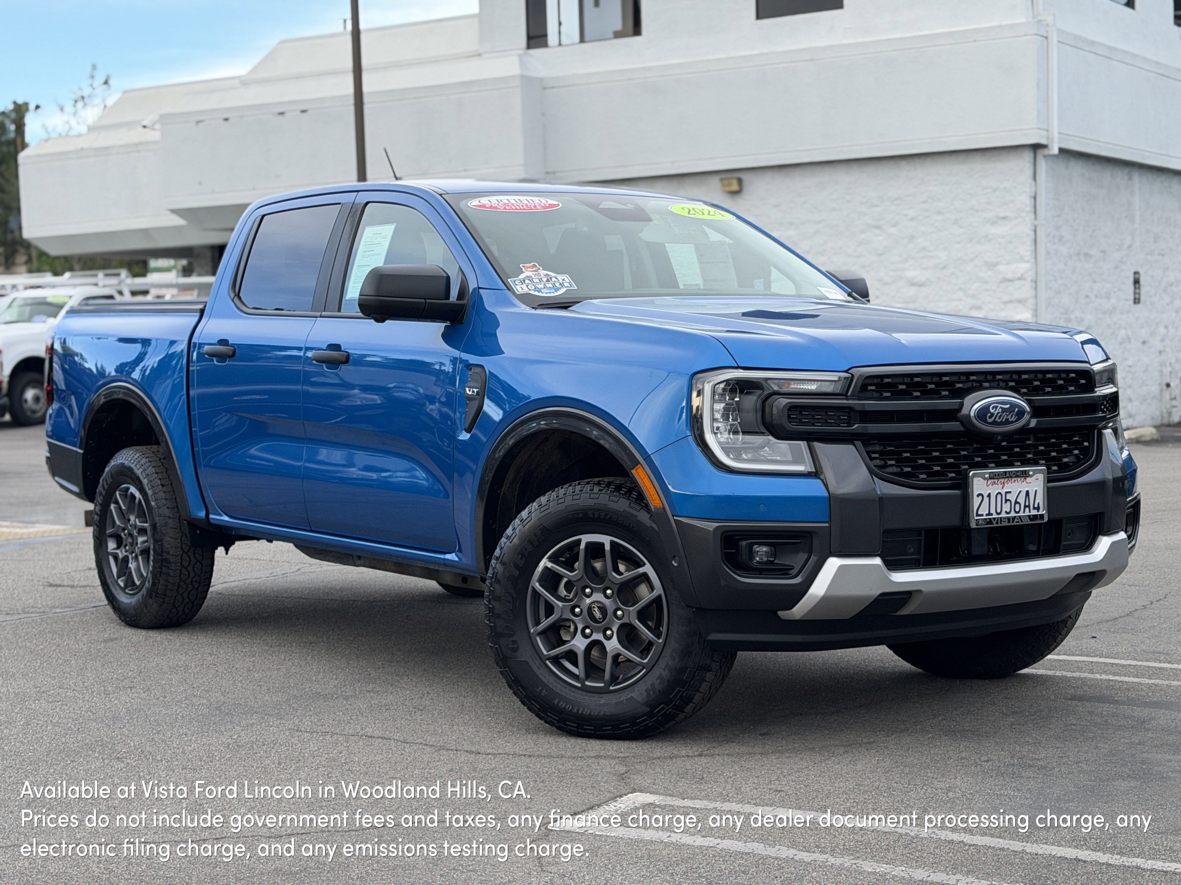 Certified 2024 Ford Ranger XLT w/ Technology Package image 1
