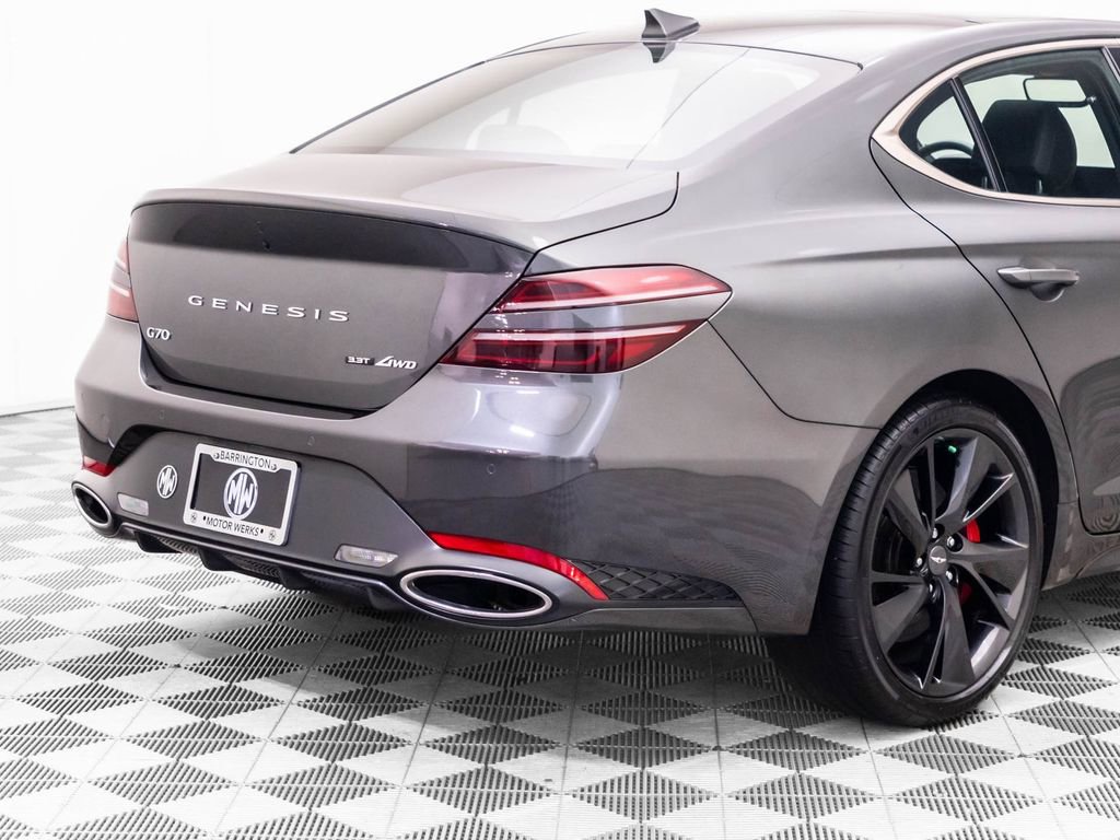 Used 2023 Genesis G70 3.3T w/ Sport Prestige Package AWD/4WD image 37