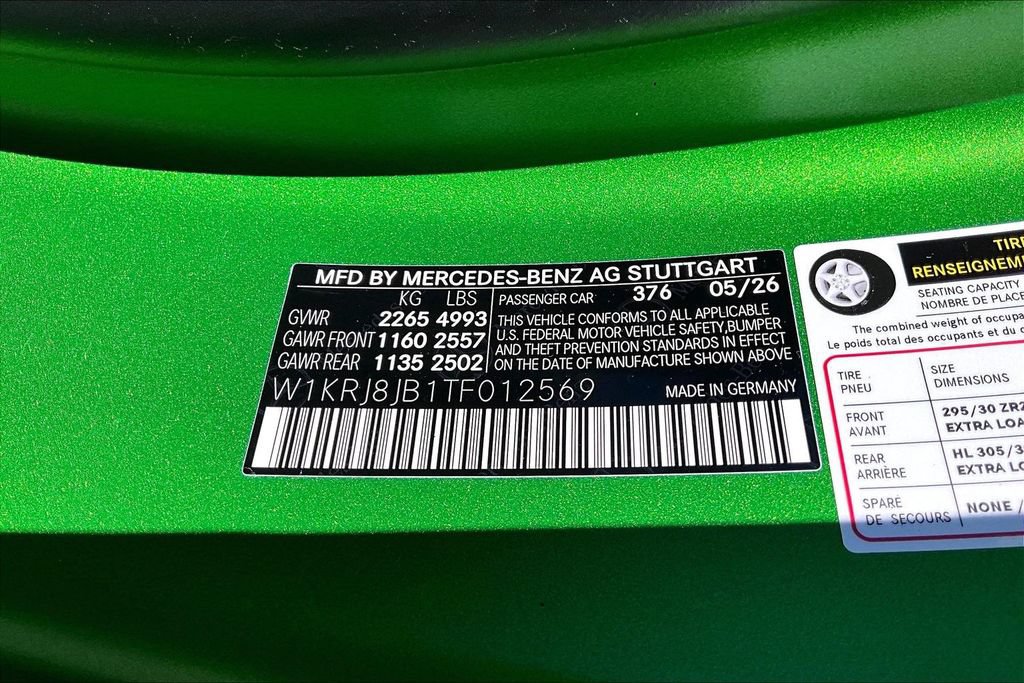 New 2026 Mercedes-Benz AMG GT 63 image 13