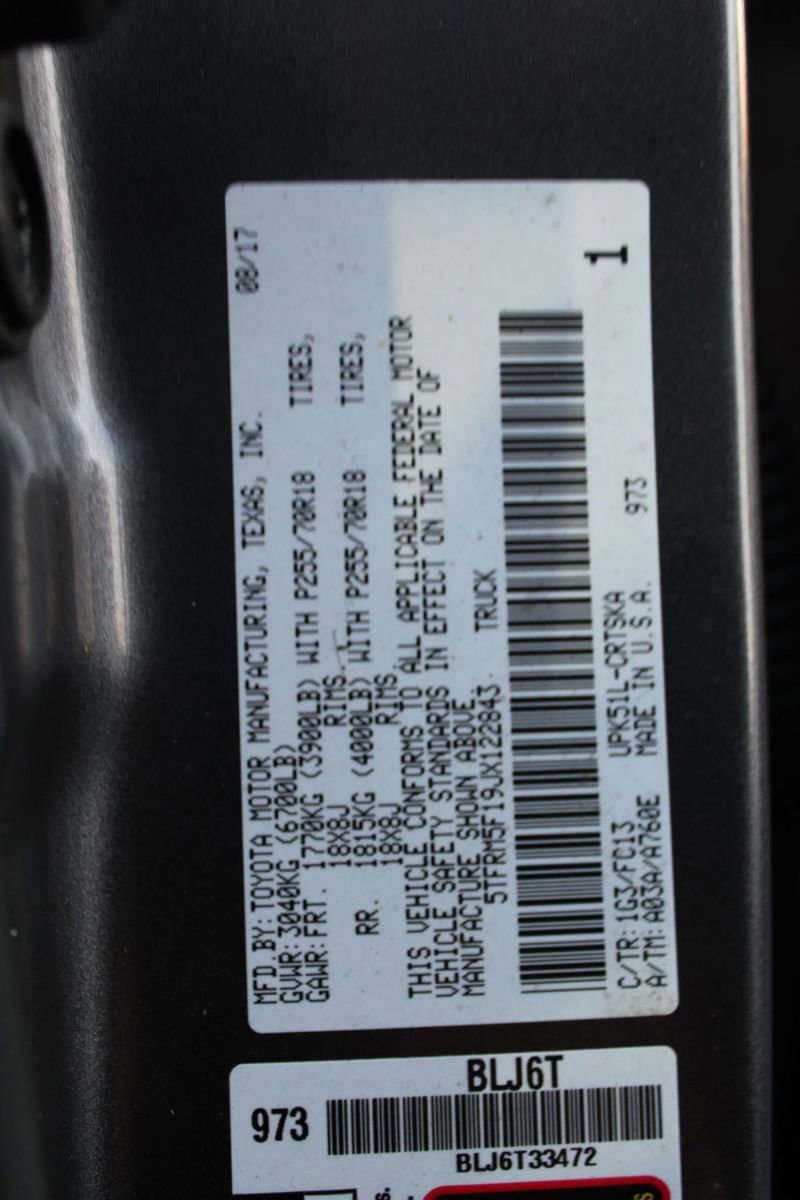 Used 2018 Toyota Tundra SR5 RWD image 32