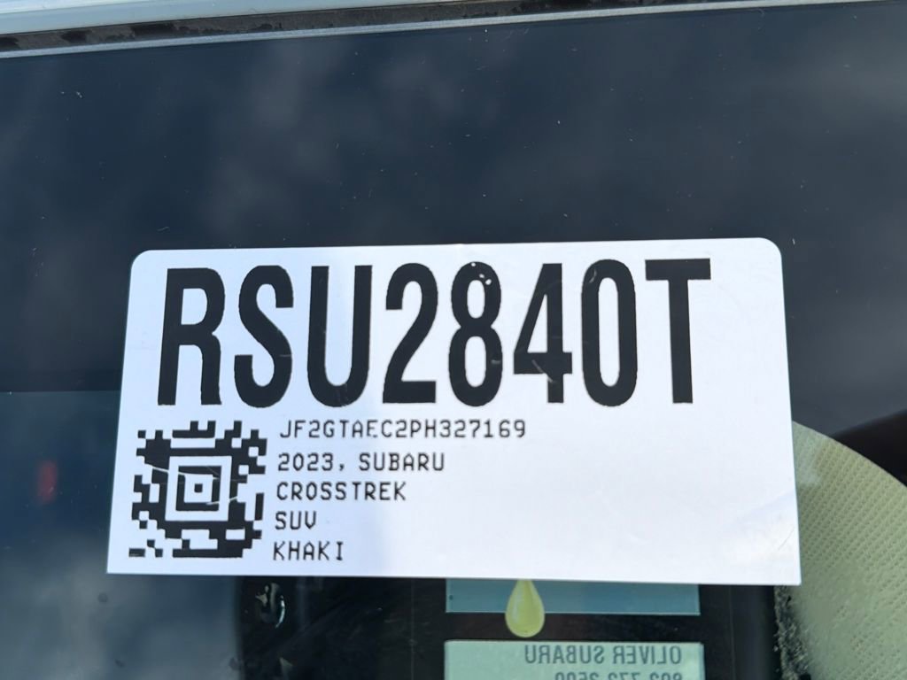 Certified 2023 Subaru Crosstrek 2.0i Premium image 53