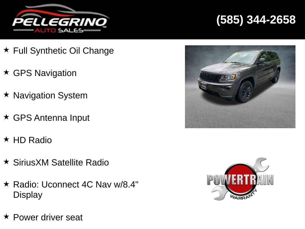 Used 2021 Jeep Grand Cherokee Limited AWD/4WD image 4
