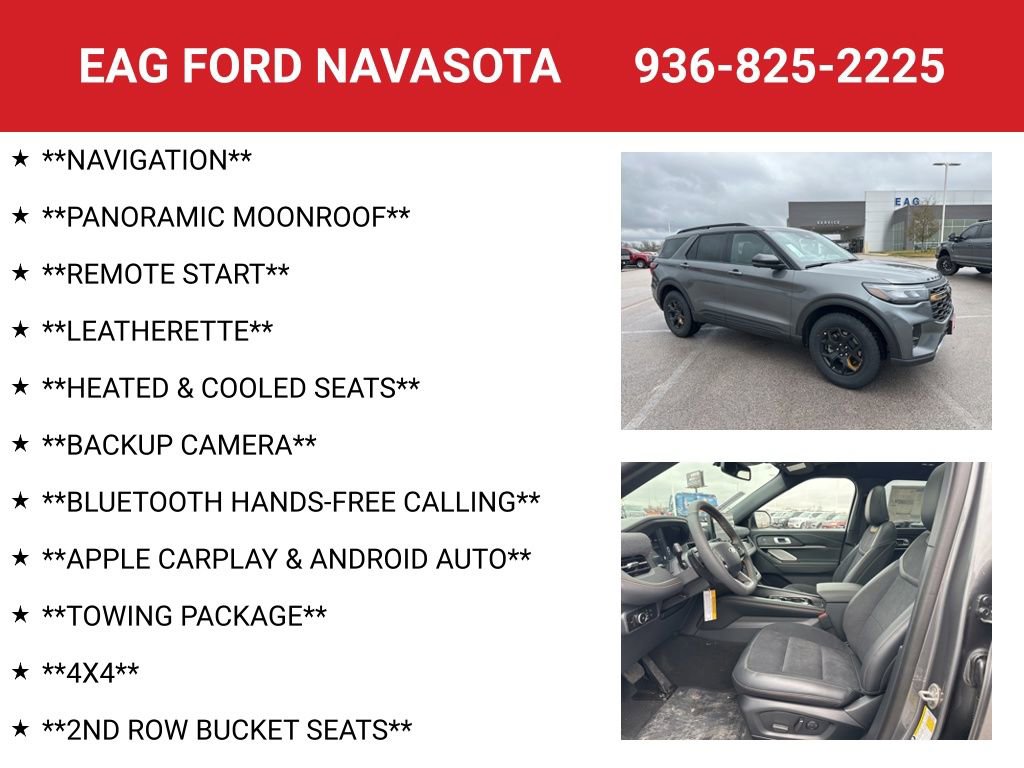 New 2026 Ford Explorer Tremor w/ Tremor Ultimate Package image 4