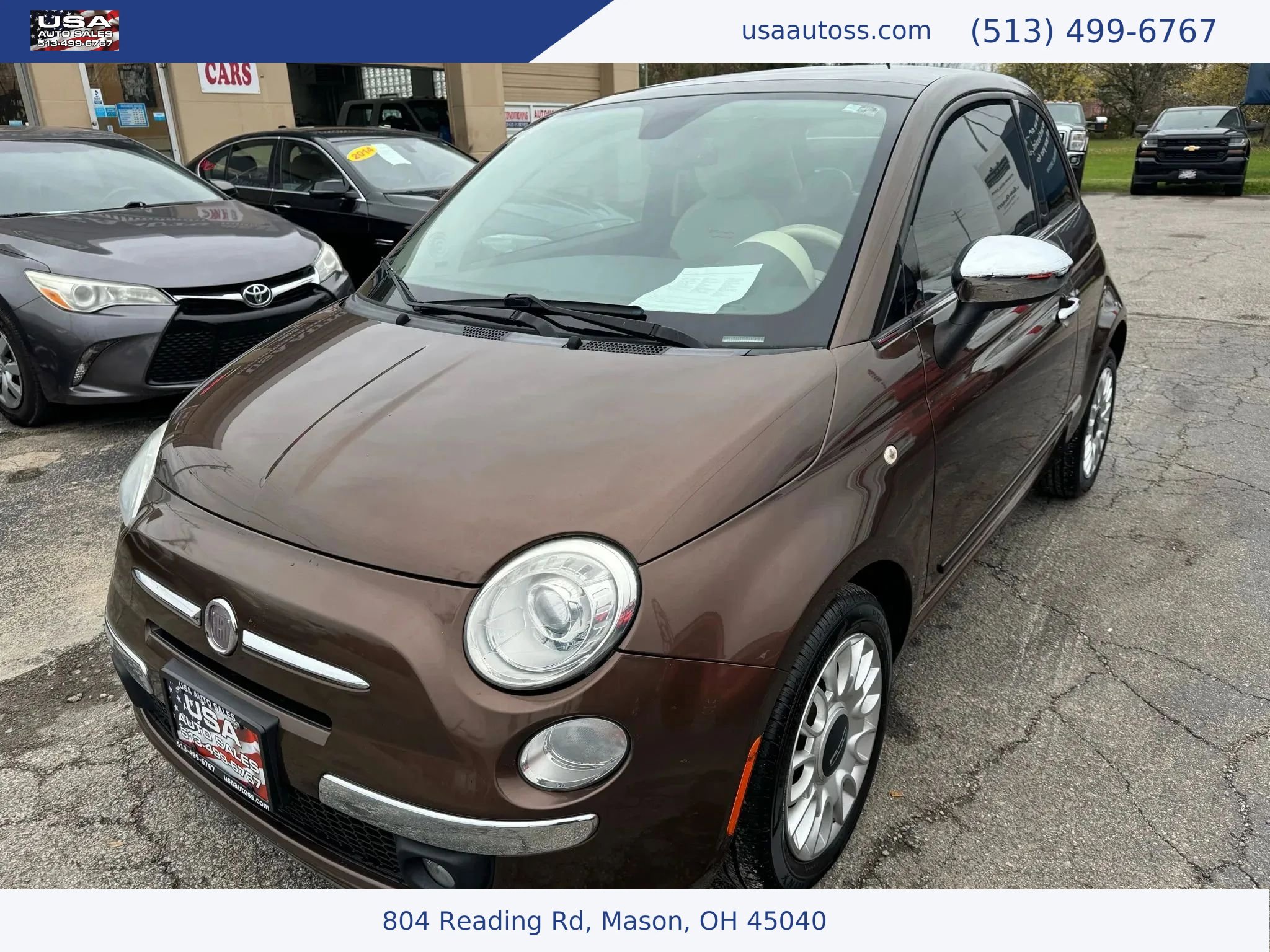 Used 2012 FIAT 500 Lounge w/ Luxury Leather Pkg