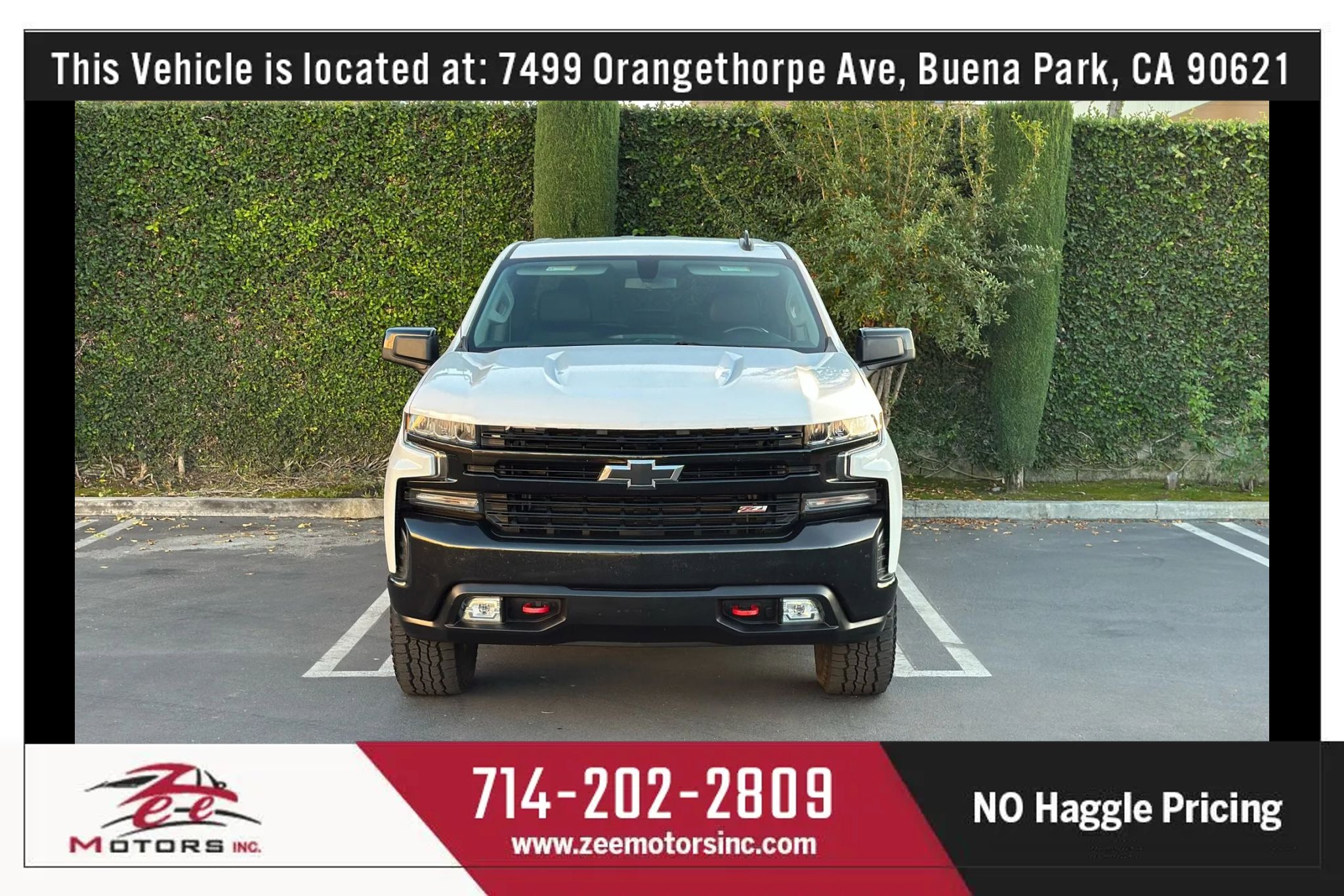 Used 2019 Chevrolet Silverado 1500 LT Trail Boss w/ Convenience Package AWD/4WD image 3