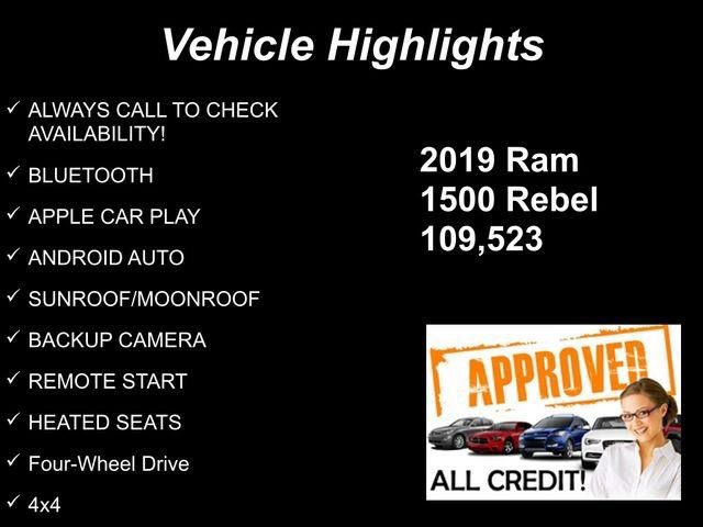 Used 2019 RAM 1500 Rebel w/ Rebel Level 2 Equipment Group AWD/4WD image 10