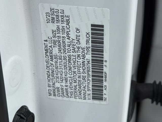 Certified 2023 Honda Ridgeline RTL image 32
