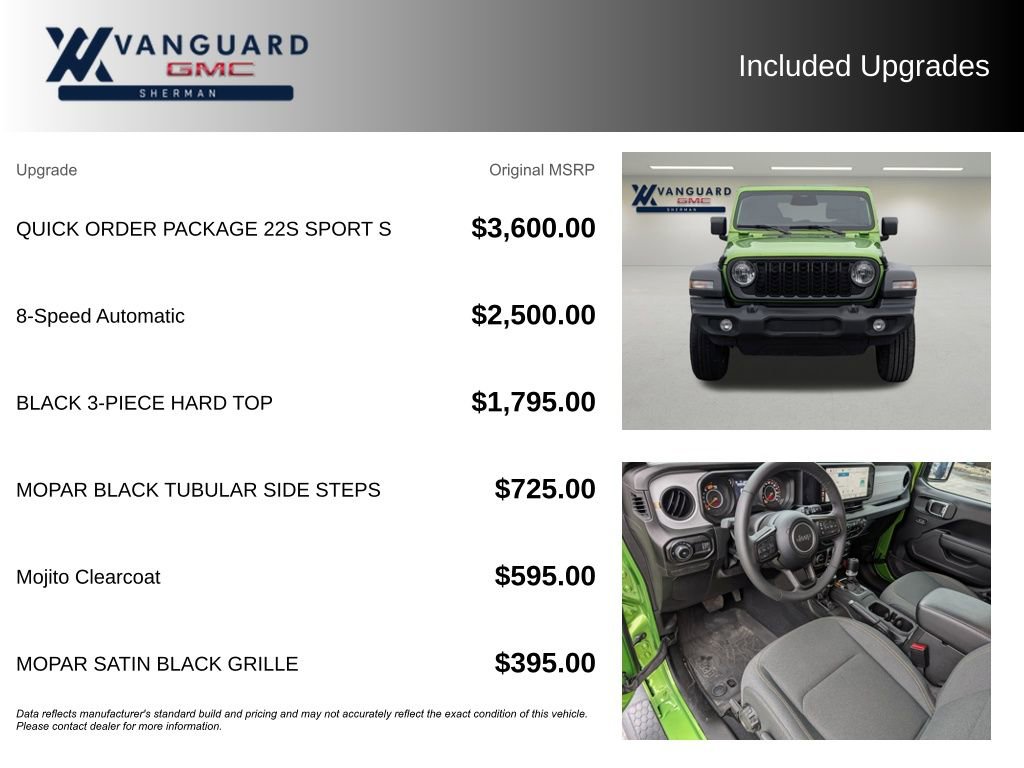 Used 2025 Jeep Wrangler Sport AWD/4WD image 9