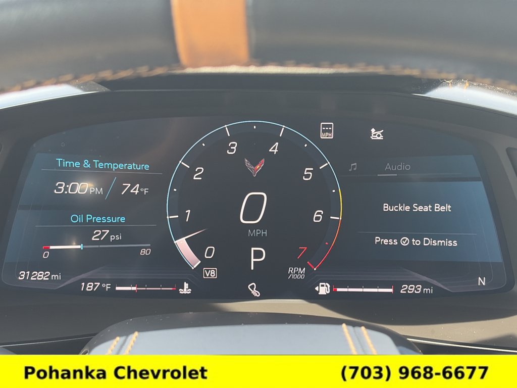 Used 2021 Chevrolet Corvette Stingray Premium Conv w/ Z51 Performance Package RWD image 9
