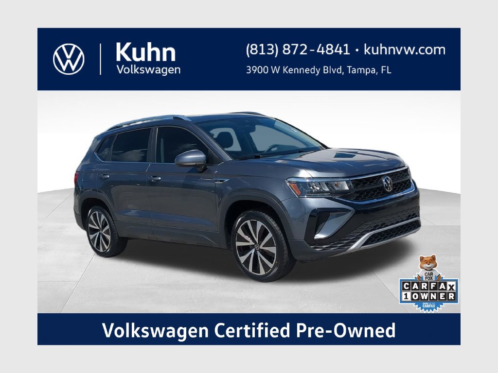 Certified 2023 Volkswagen Taos SE w/ Panoramic Sunroof Package