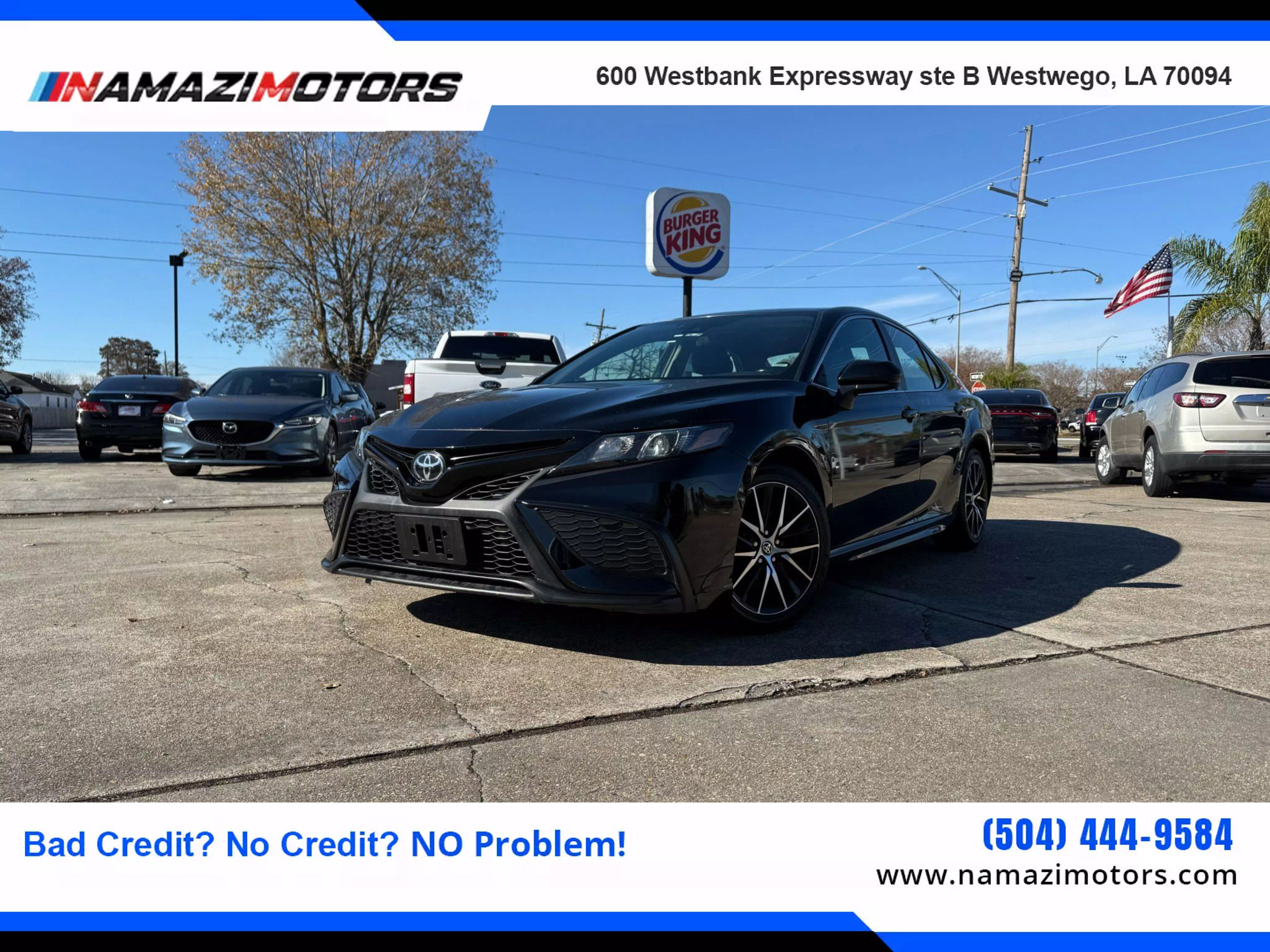 Used 2021 Toyota Camry SE image 1