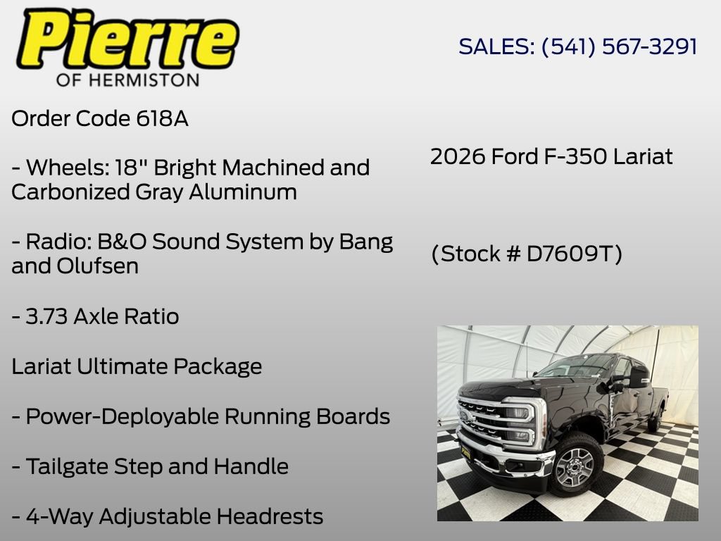 New 2026 Ford F350 Lariat w/ Lariat Ultimate Package AWD/4WD image 12
