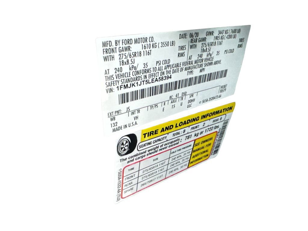 Used 2020 Ford Expedition Max XLT w/ Equipment Group 201A image 97