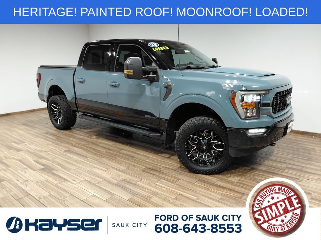 Used 2023 Ford F150 XLT w/ Equipment Group 302A High AWD/4WD image 1