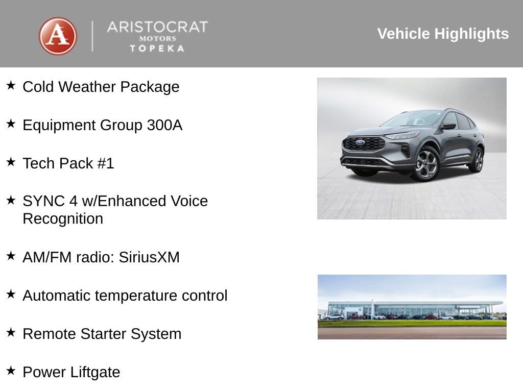 Used 2024 Ford Escape ST-Line w/ Tech Pack #1 image 2