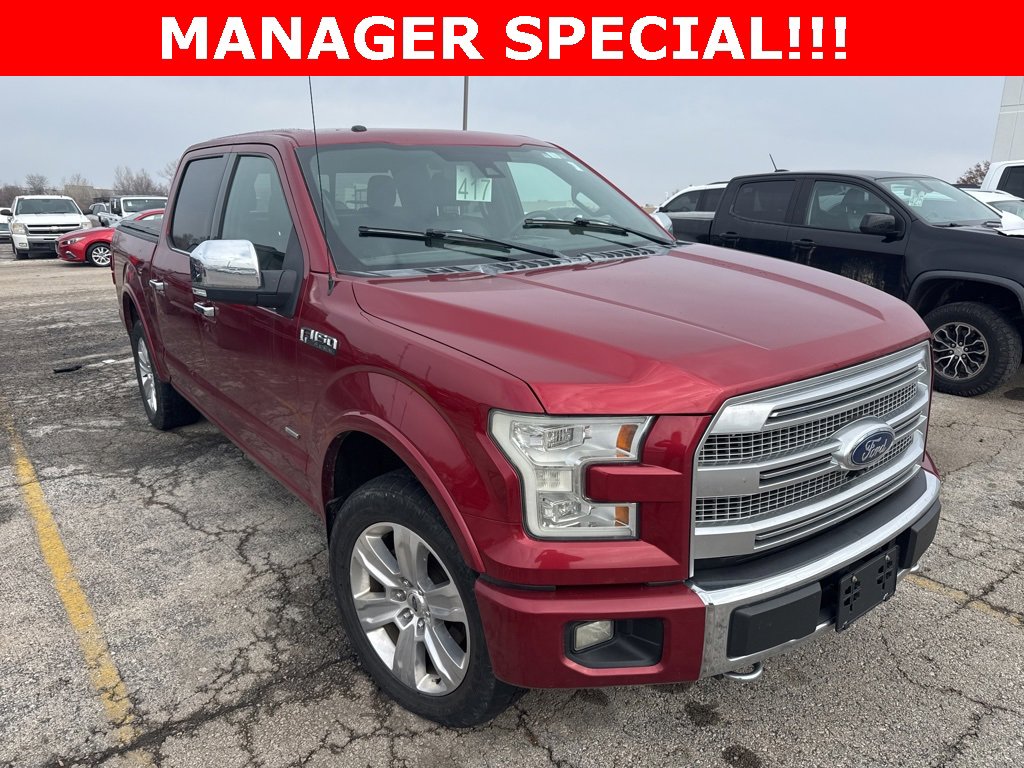 Used 2015 Ford F150 Platinum w/ Equipment Group 701A Luxury image 1