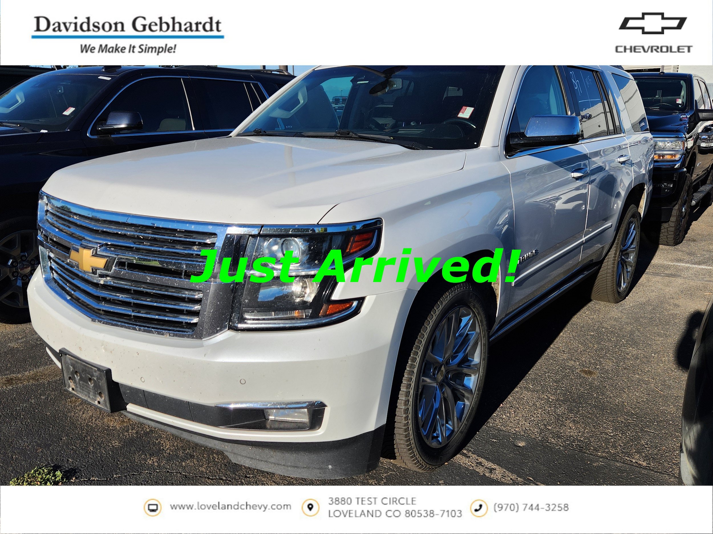 Used 2019 Chevrolet Tahoe Premier w/ Premier Plus Edition