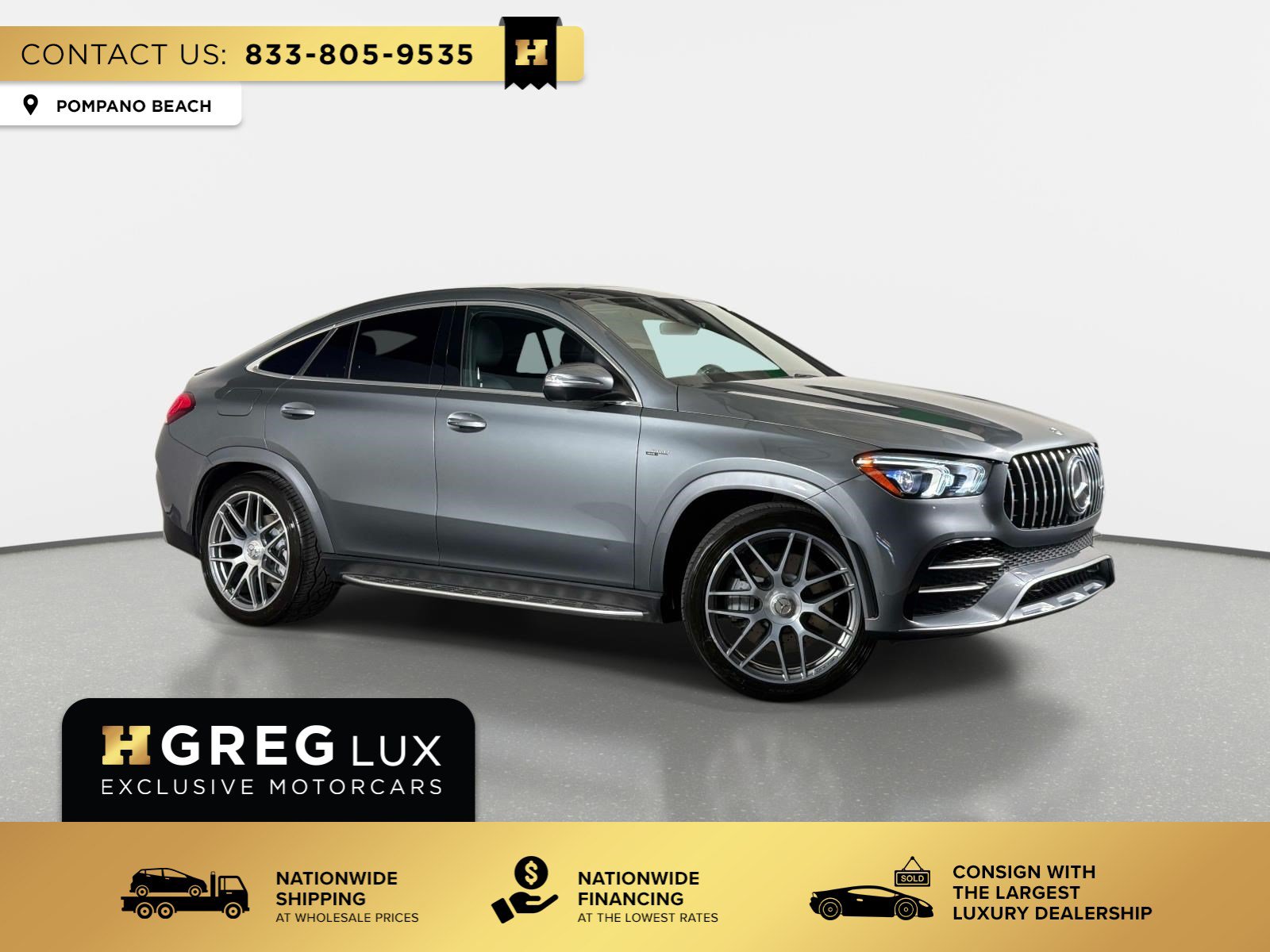 Used 2022 Mercedes-Benz GLE 53 AMG 4MATIC Coupe image 1