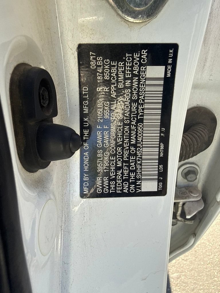 Used 2018 Honda Civic EX image 10