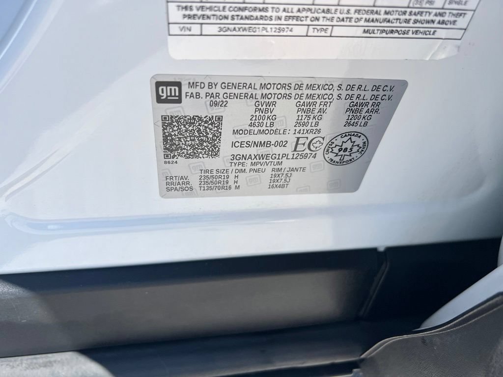 Used 2023 Chevrolet Equinox RS w/ RS Plus Package AWD/4WD image 16