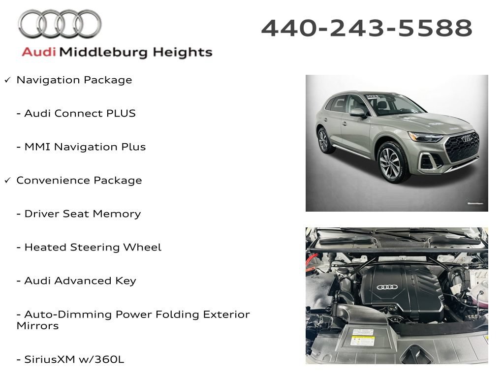 Certified 2023 Audi Q5 2.0T Premium Plus w/ Premium Plus Package AWD/4WD image 7