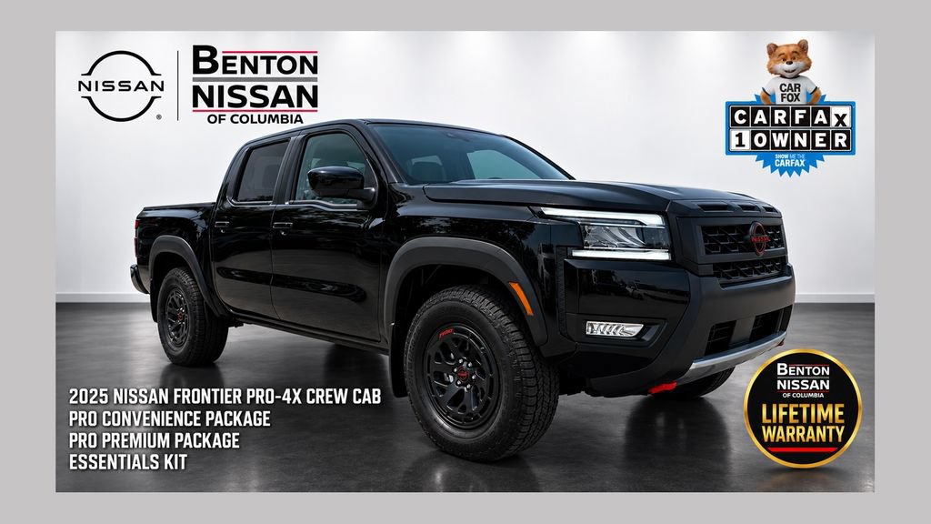 Certified 2025 Nissan Frontier PRO-4X w/ Pro Premium Package