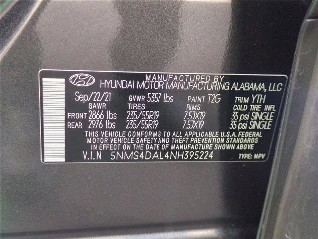 Used 2022 Hyundai Santa Fe Limited image 26