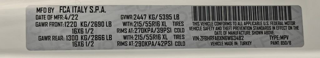 Used 2022 RAM ProMaster City Wagon image 48