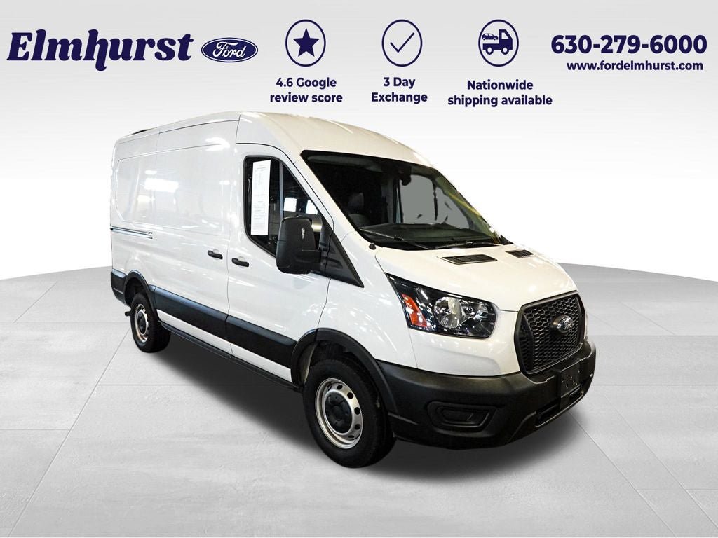 Used 2023 Ford Transit 250 Medium Roof w/ Load Area Protection Package RWD image 1