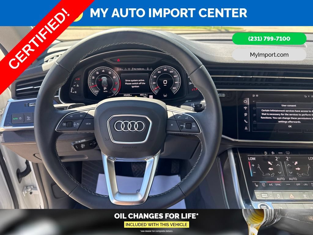 Certified 2025 Audi Q8 Premium Plus w/ Premium Plus Package AWD/4WD image 17