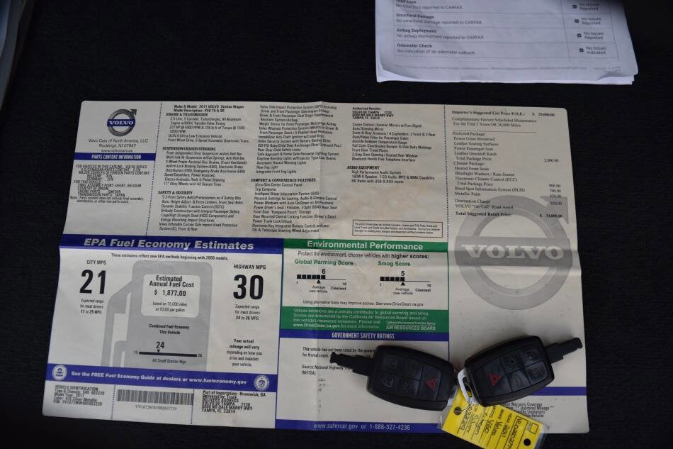 Used 2011 Volvo V50 T5 image 78