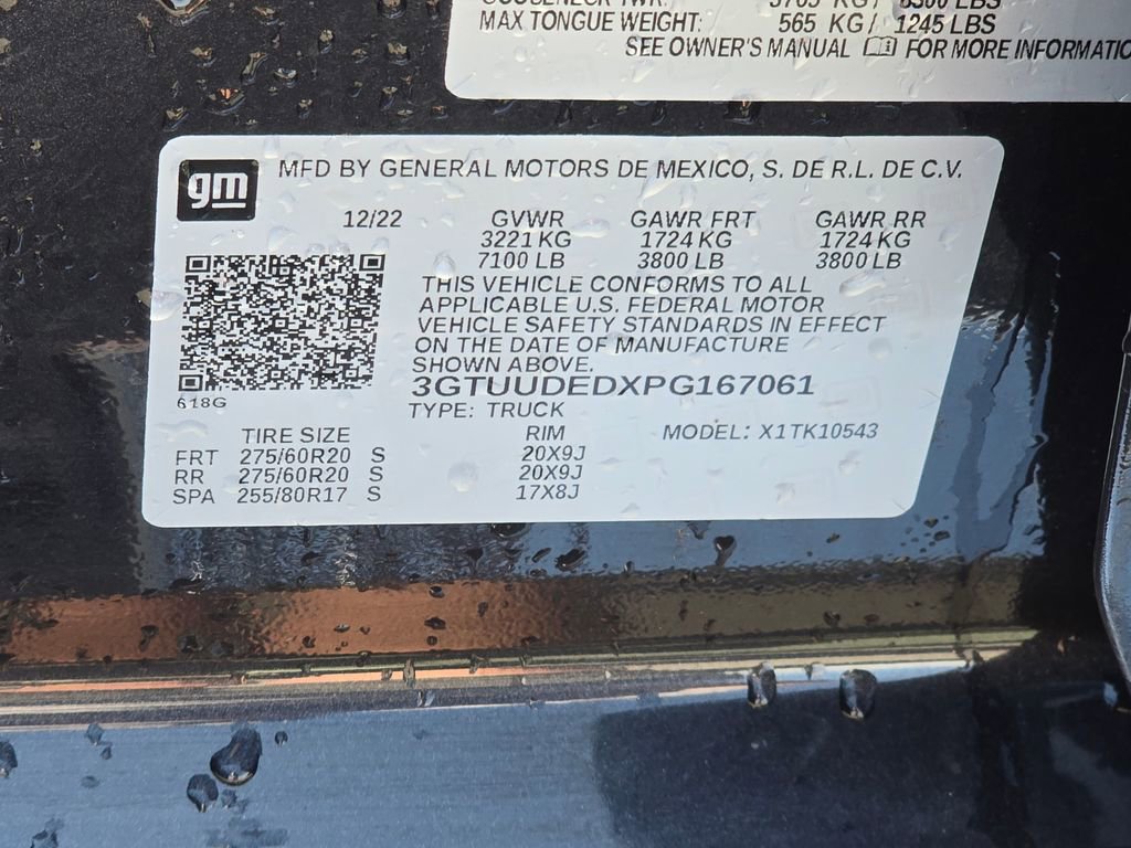 Certified 2023 GMC Sierra 1500 SLT w/ SLT Convenience Package image 53