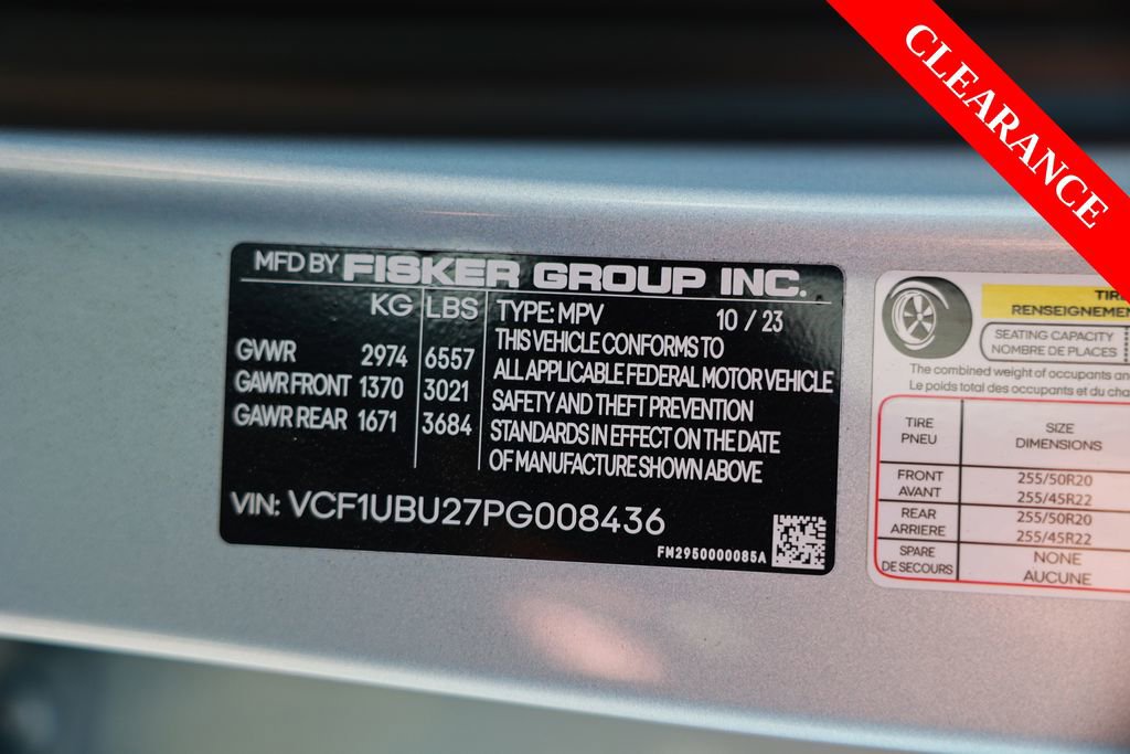 Used 2023 Fisker Ocean Ultra image 38