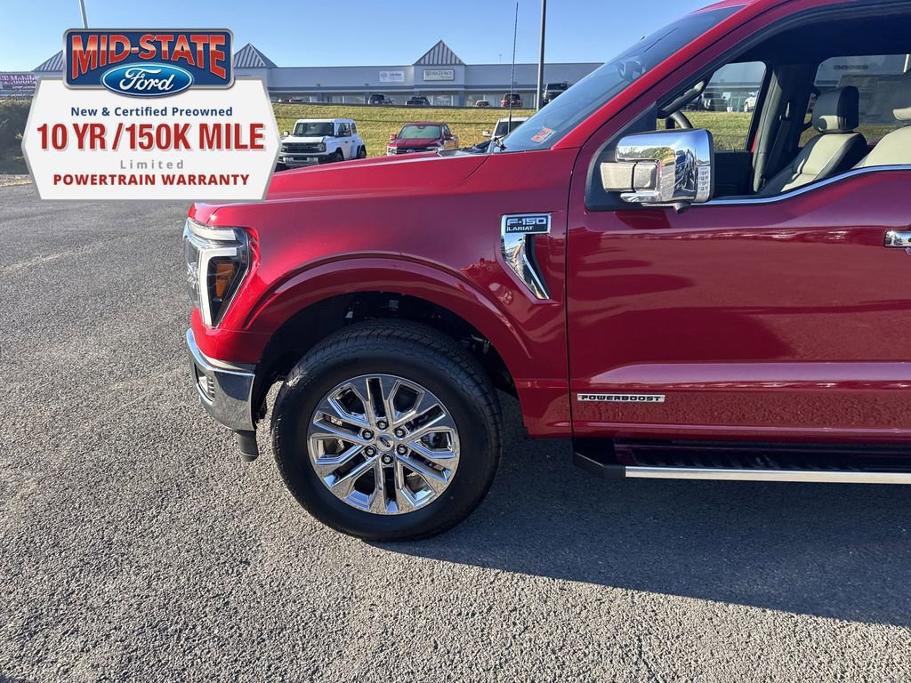 New 2025 Ford F150 Lariat w/ Equipment Group 501A Mid image 11