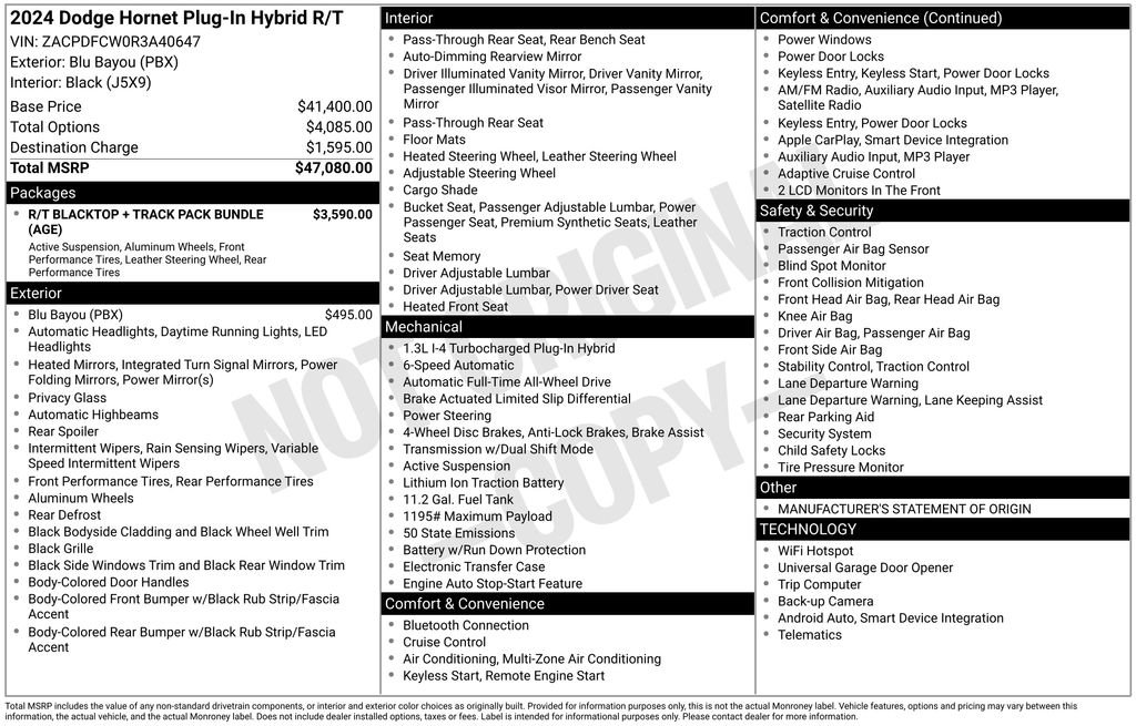 Used 2024 Dodge Hornet R/T image 5